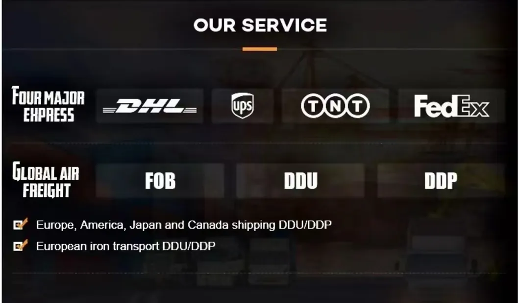 DDP Air Freight to Djibouti/Malaysia/Saudi Arabia/Bangladesh/Africa Chile Sea Freight China to UK/Pakistan