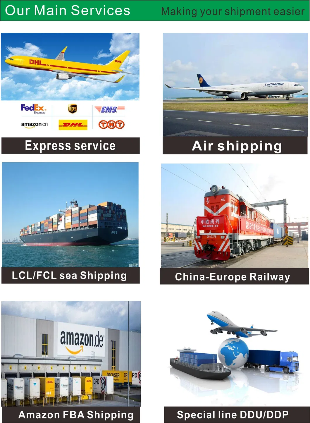 Discounted Ocean Freight Shipping Sea Cargo Best Sea Shipping Agents to USA/Europe/UK