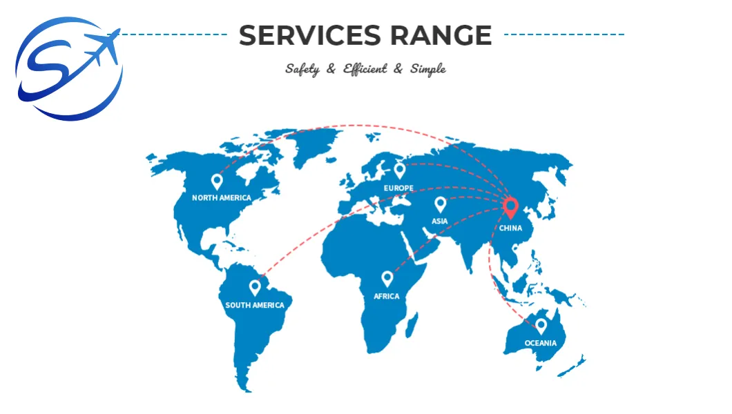 Door to Doot Fast Safe Air Freight Shipping Forwarder Agent From China to Worldwide