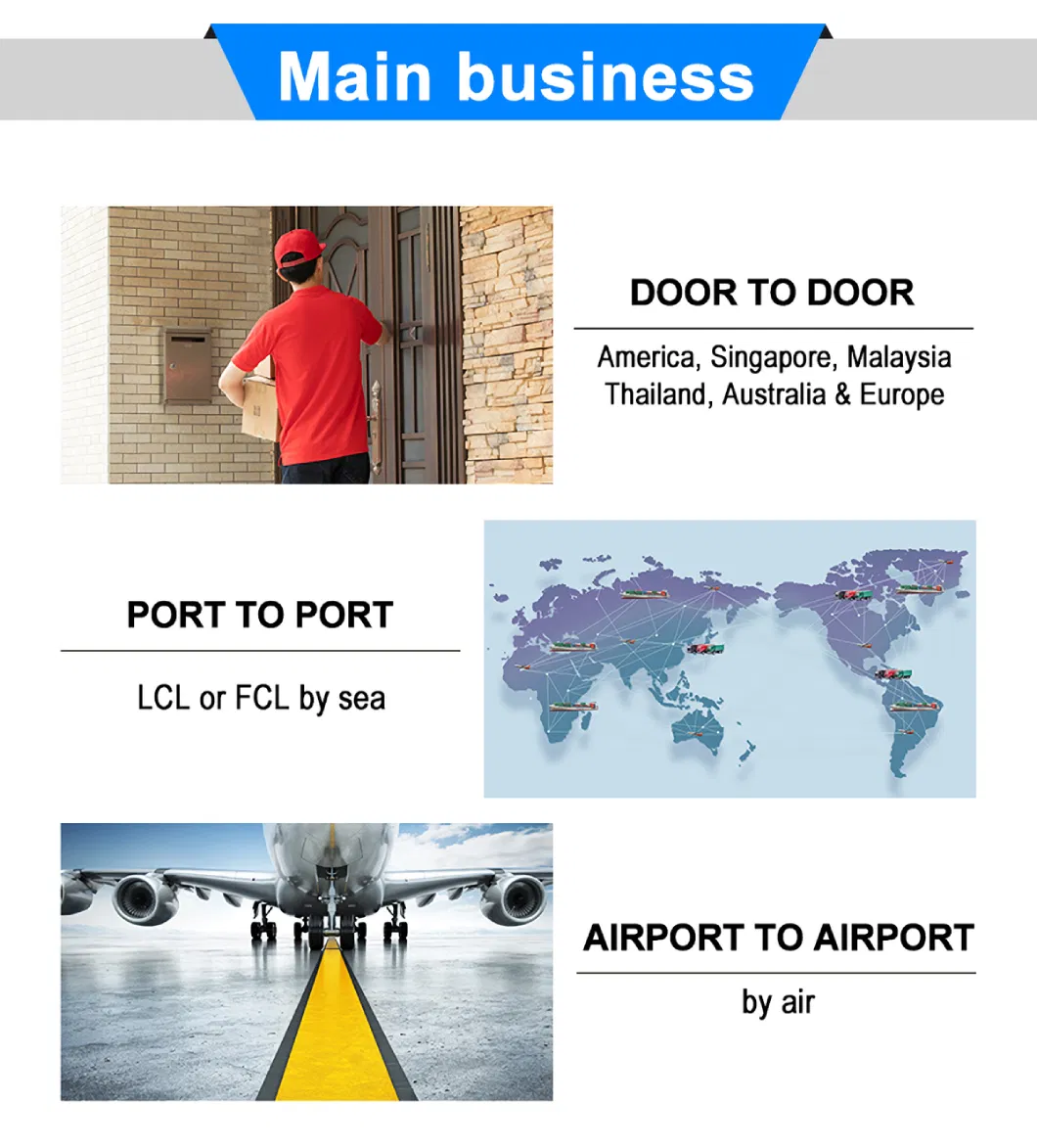 Door to Doot Fast Safe Air Freight Shipping Forwarder Agent From China to Worldwide