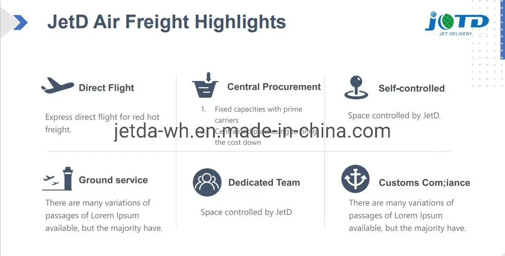 EL Paso International Airport Air Shipping Agent From China to USA with Delivery Service