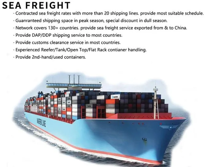 Europe France Germany China Sea Shipping Souring Service