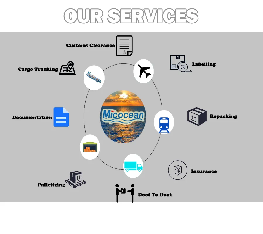 FCL / LCL Sea Freight Service From China to Reunion Island