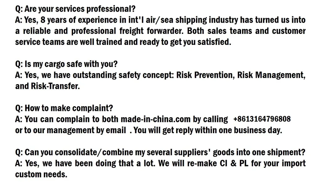 Freight Forwarder From Shenzhen to Birmingham/Montgomery/Mobile USA DDU/DDP Door to Door Air Cargo