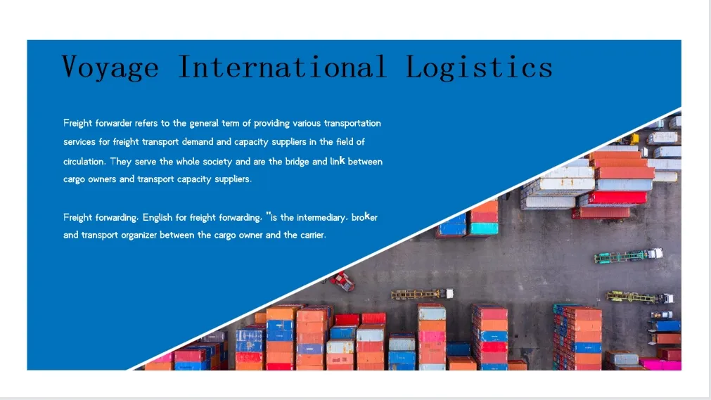 International Logistics Service Entrepot Trade