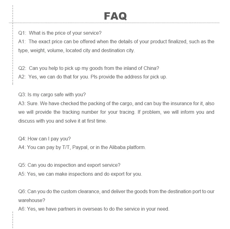 Professional Air Cargo Freight Shipping From China to Africa/ Benin