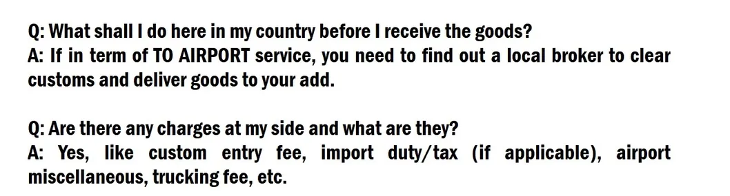Professional Fba Drop Shipping Air Freight Express to Kingston/Santiago/Panama/Algiers