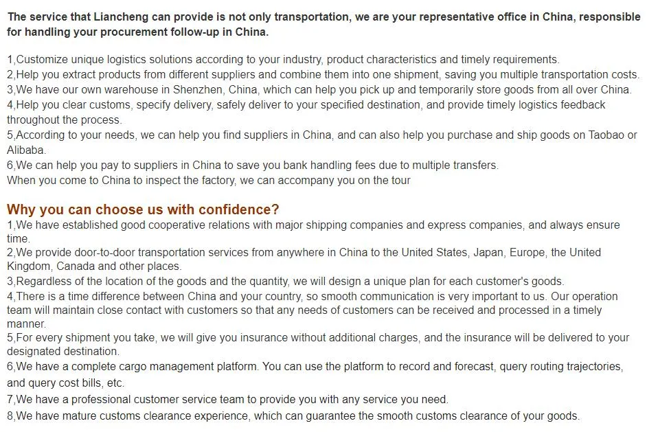 Sea Shipping From China to Colombo Sri Lanka Logistics Service