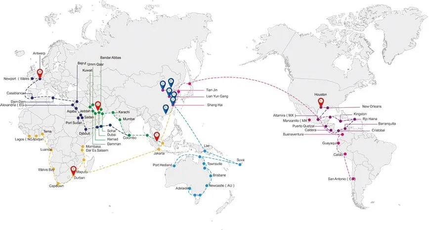 Shipping Agent/Ocean Freight Forwarder/Logistics From Reunion Islands FCL/LCL